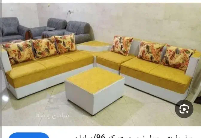 مبل  راحتی ال  شـیـک و مـجلسیـ /تنوع رنـگ وجـنس|مبلمان خانگی و میز عسلی|تهران, شهرک شریفی|دیوار