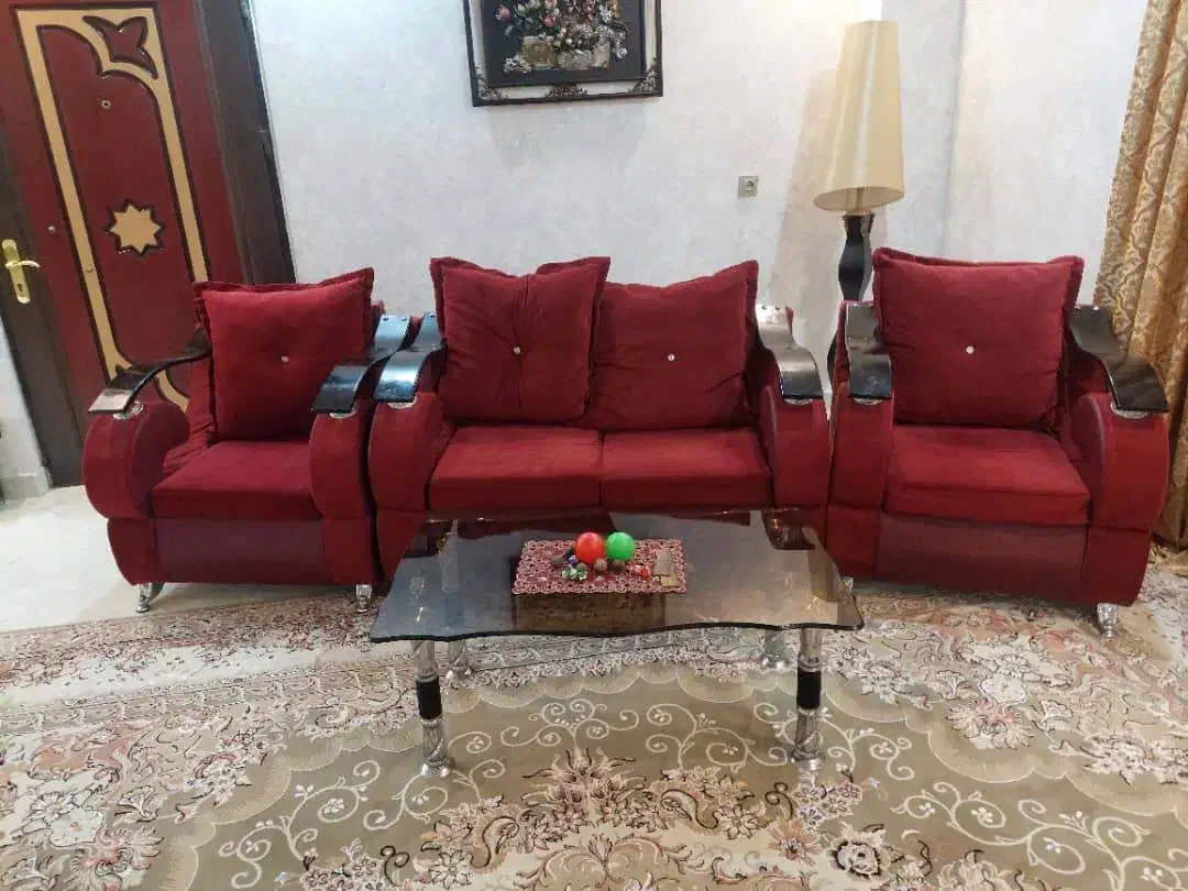 مبلمان ۹ نفره|مبلمان خانگی و میز عسلی|الیگودرز, |دیوار