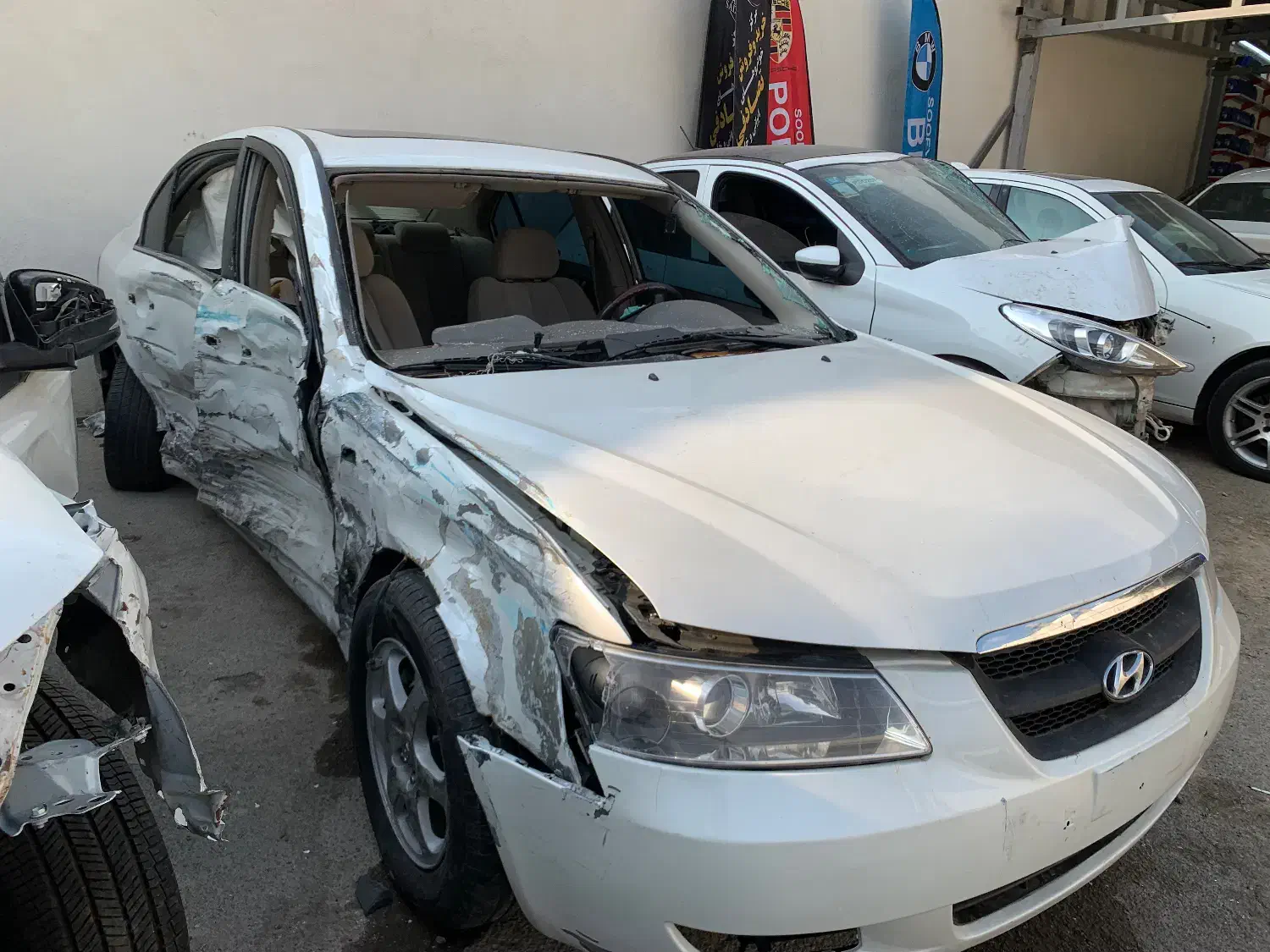 سوناتا ۲۰۰۸ دورنگ تصادفی|خودرو سواری و وانت|تهران, مرادآباد|دیوار