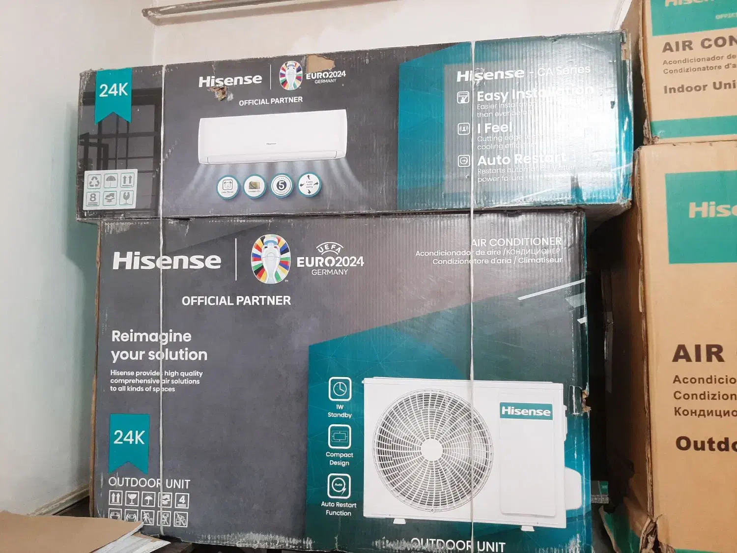 کولرگازی هایسنس ۱۸ هزار|کولر گازی و فنکوئل|مهاباد (آذربایجان غربی), |دیوار