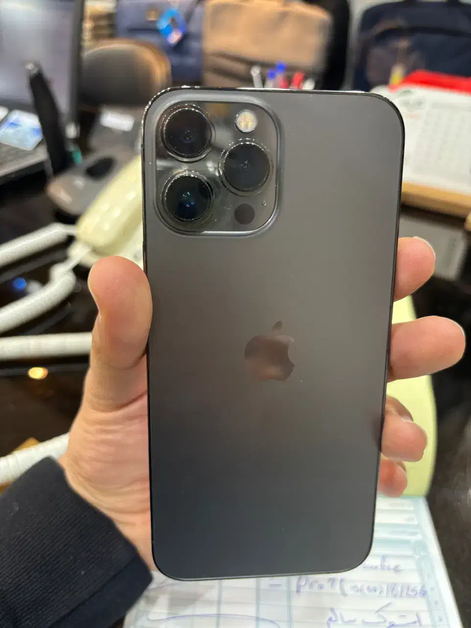 گوشی آیفون ۱۳ پرو مکس۲۵۶اصلی بدون باز شدگی باطری84|موبایل|اصفهان, باغ نگاره|دیوار