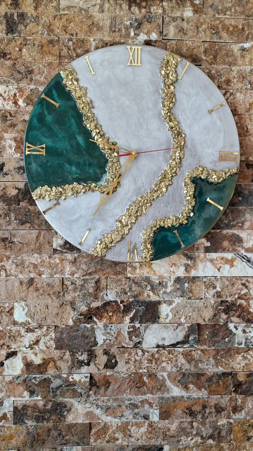 ساعت رزینی|ساعت دیواری و تزئینی|ری, علایین|دیوار