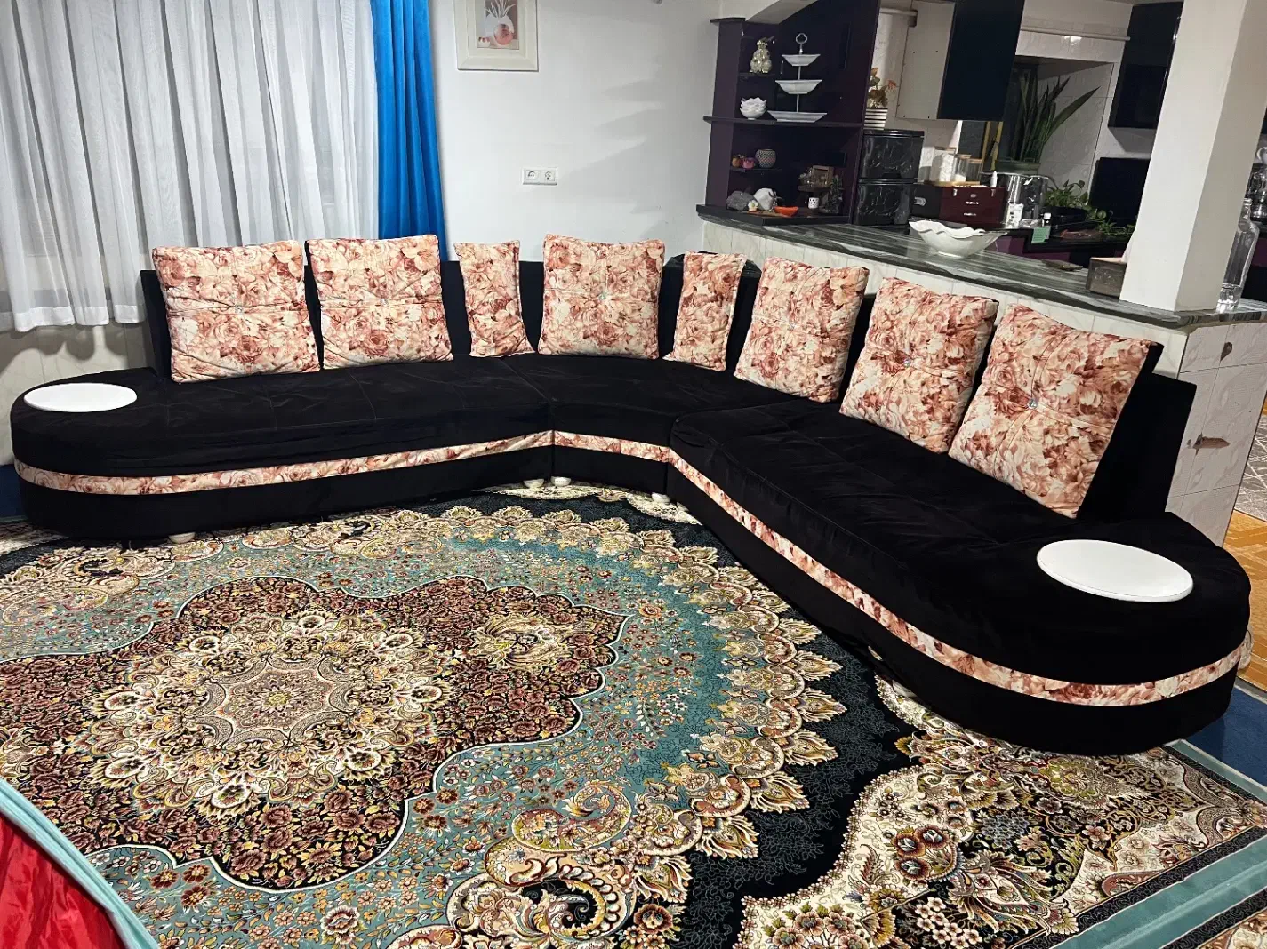 مبل ده نفره|مبلمان خانگی و میز عسلی|بانه, |دیوار