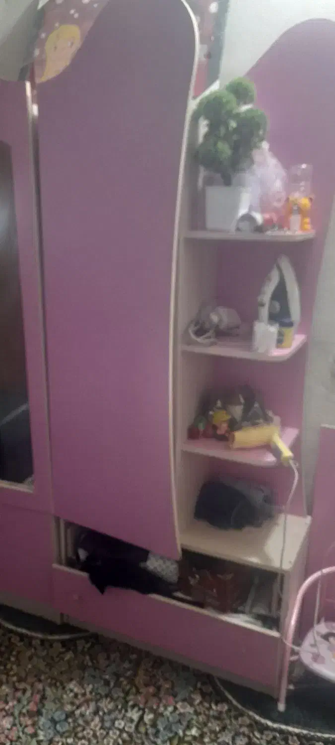 کمد دخترانه پانصد هزارتومن|جاکفشی، کمد، دراور|سیرجان, |دیوار