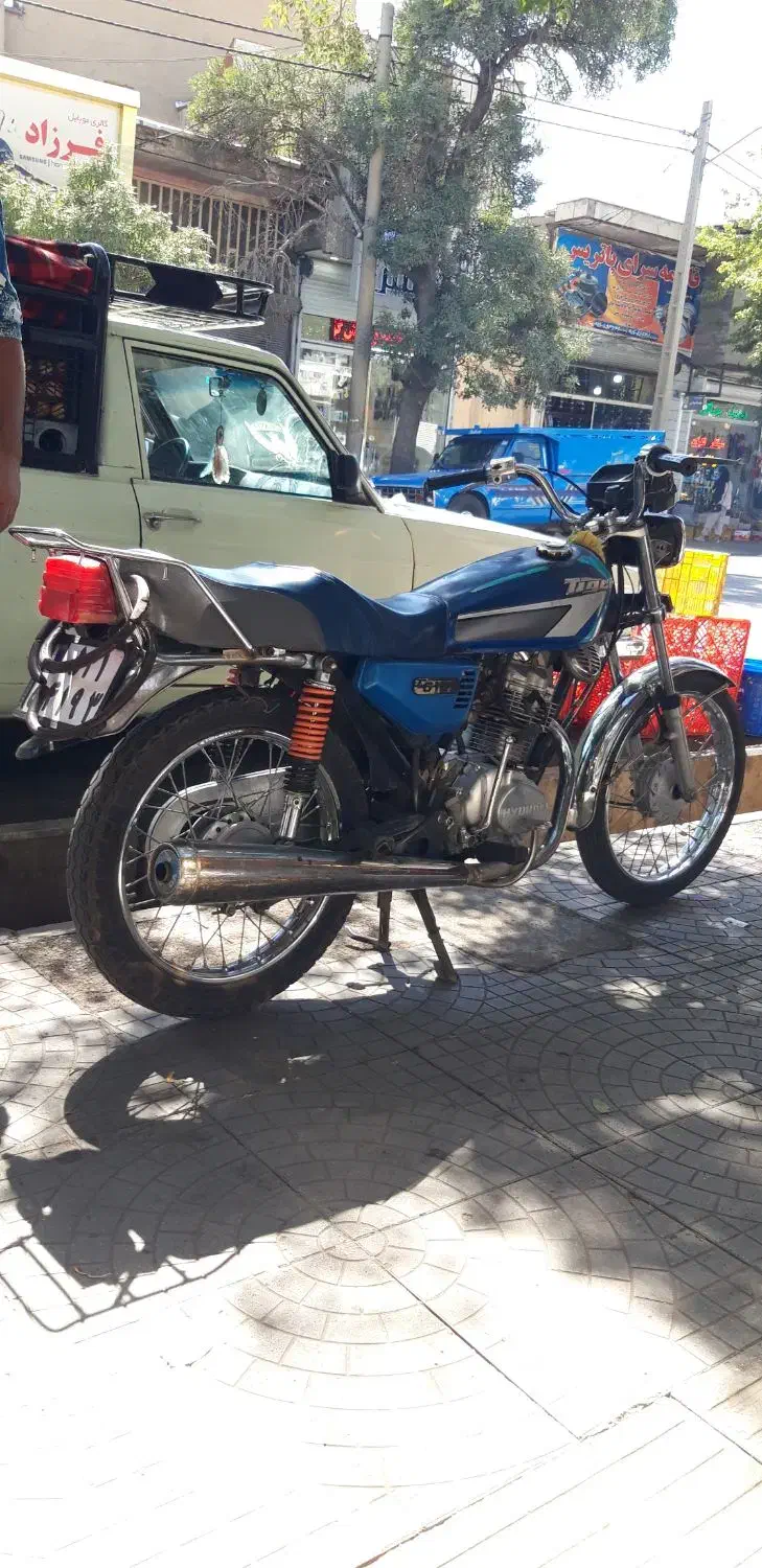 موتور  ۱۲۵ مدل ۸۶ تایگر اصلی|موتورسیکلت|بروجرد, |دیوار