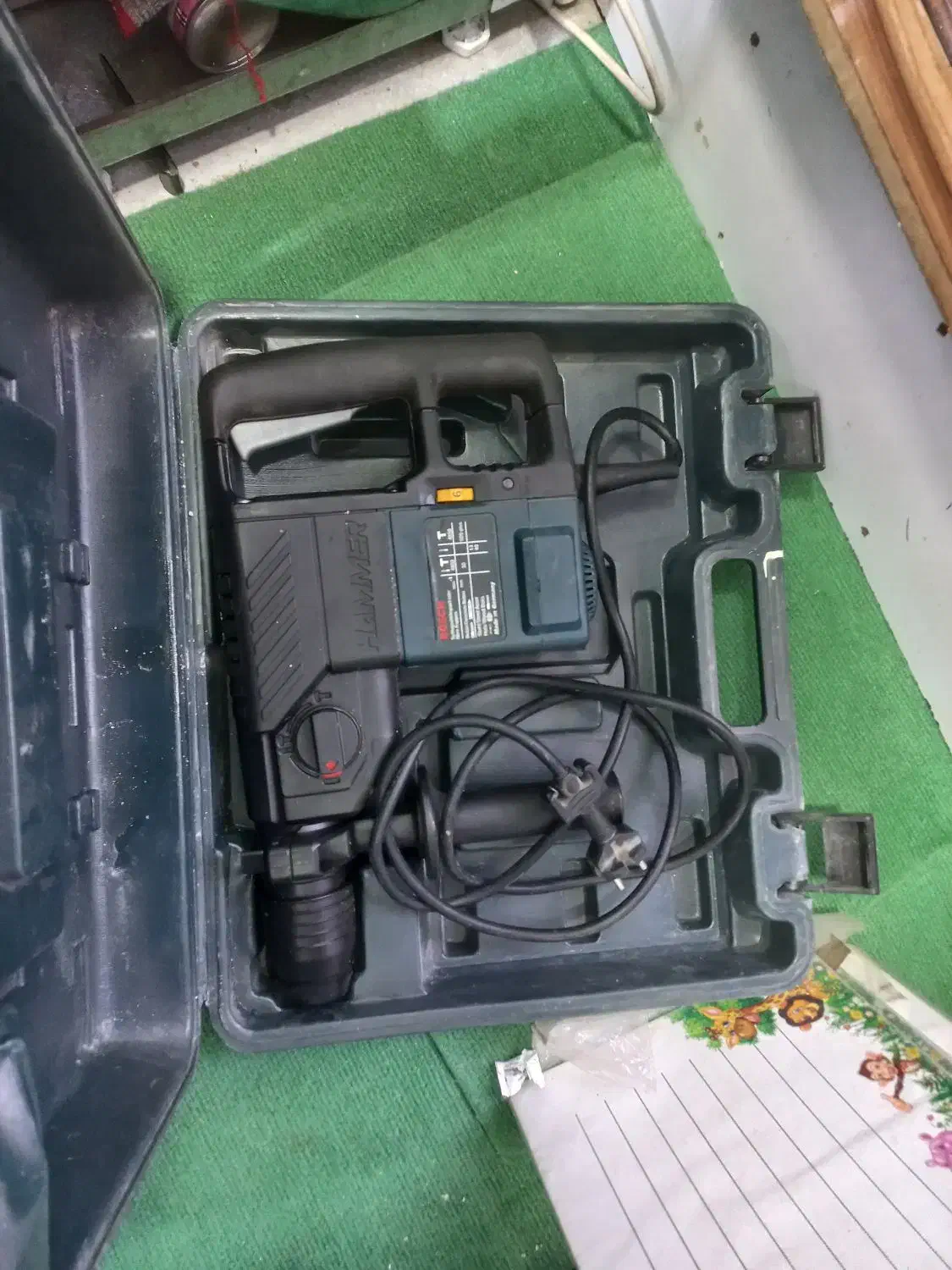 دیریل چکشی سه حالته بوش|ابزارآلات|اردبیل, |دیوار