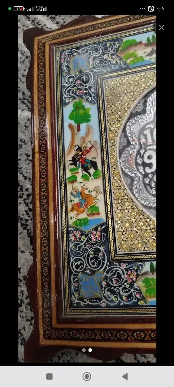 ساعت دیواری خاتم|ساعت دیواری و تزئینی|تهران, پارک شهر|دیوار