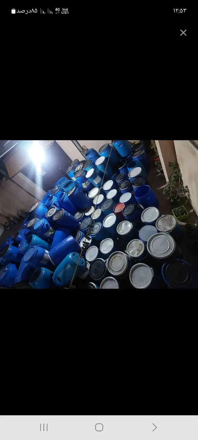 ۱۰۰۰ لیتری روشان پلیمر .سه لایه ضد جلبک.نقدو چکی|مصالح و تجهیزات ساختمان|لوشان, |دیوار