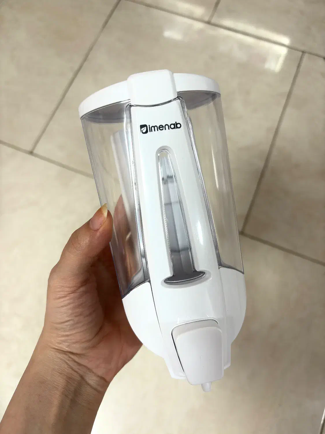 جا مایعی دیواری پمپ مایع سفید|لوازم سرویس بهداشتی|بابل, |دیوار