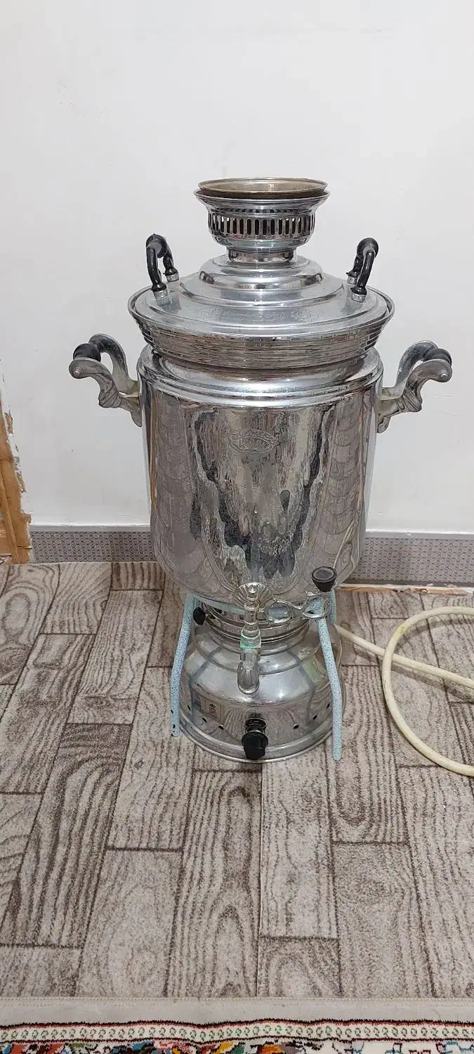 سماور گازی ۲۰لیتری استیل اصل نو نو|سماور، چای‌ساز، قهوه‌ساز|تهران, جیحون|دیوار