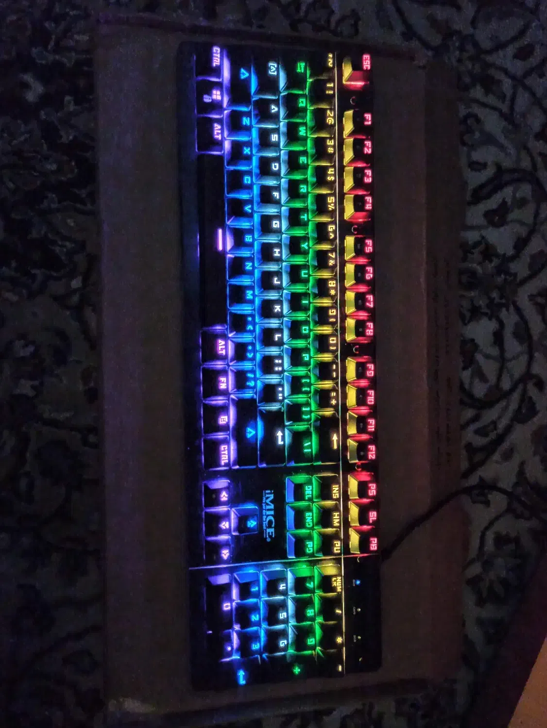 کیبورد مکانیکال گیمینگ iMICE|قطعات و لوازم جانبی رایانه|تهران, دستغیب|دیوار