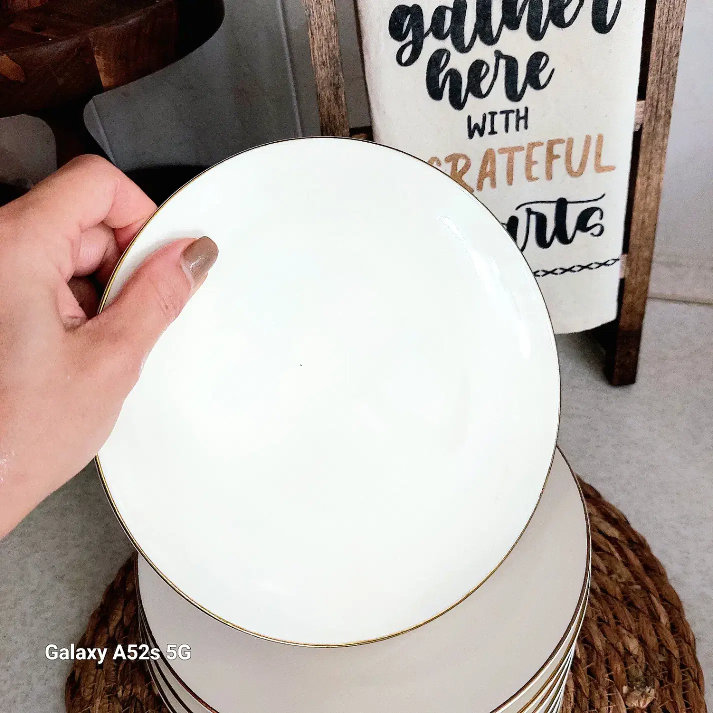 پیش دستی چینی استخوانی|ظروف سرو و پذیرایی|جم, |دیوار