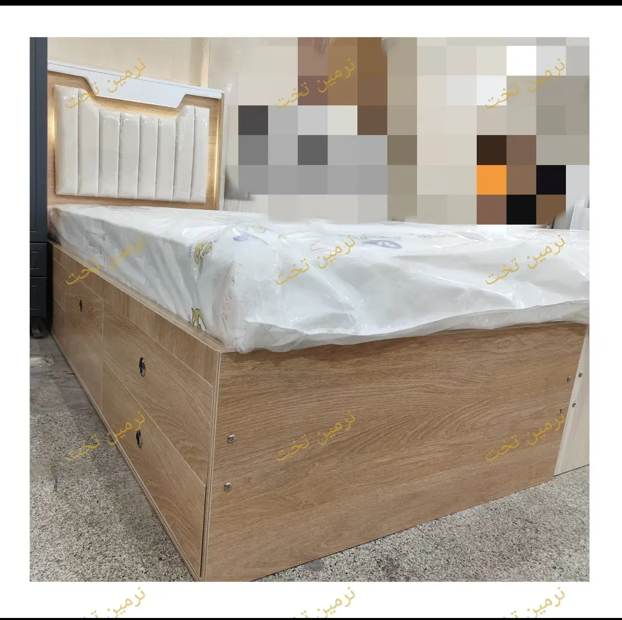 +  تخت خواب پرنسا  به روز  و بادوام|حراج|کرج, ساسانی (قلمستان)|دیوار