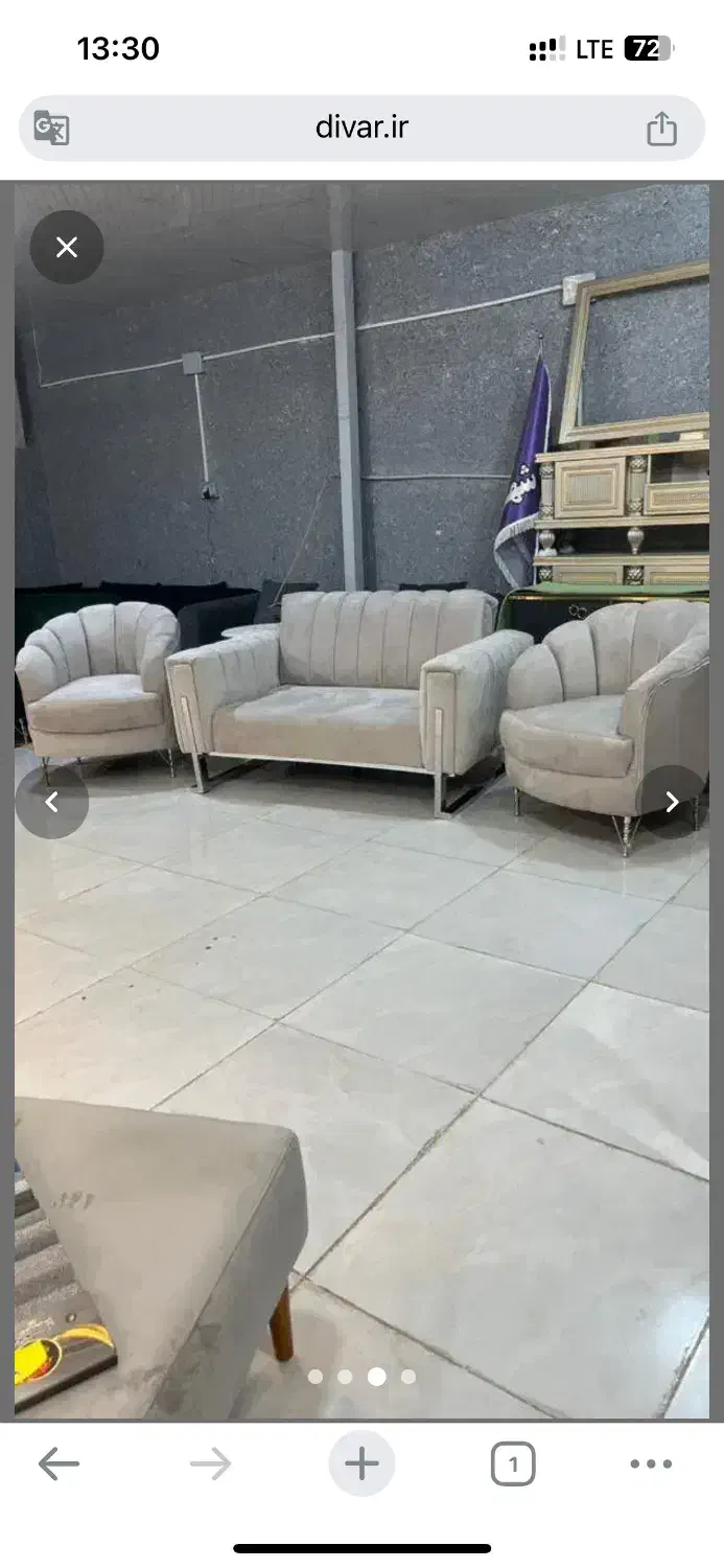 مبل شیک ۷نفره|مبلمان خانگی و میز عسلی|قزوین, |دیوار