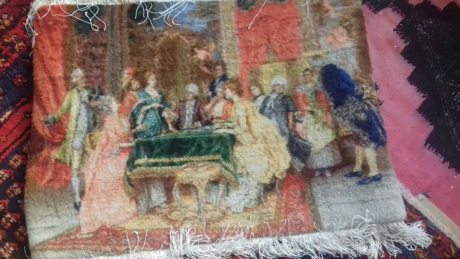 تابلو فرش دست باف پاسور باز|تابلو فرش|تهران, شهرآرا|دیوار