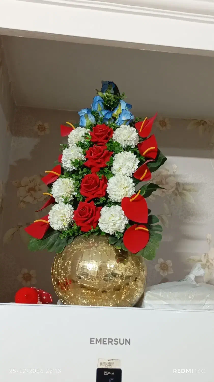 گلدان نو|گل مصنوعی|مشهد, پورسینا|دیوار