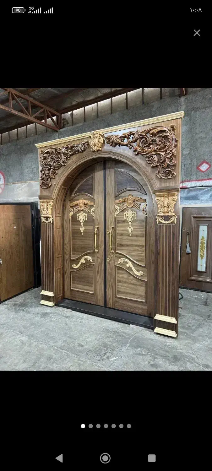 درب ضد سرقت کد 83.اتاقی.انواع دستگیره|مصالح و تجهیزات ساختمان|رشت, پیرسرا|دیوار