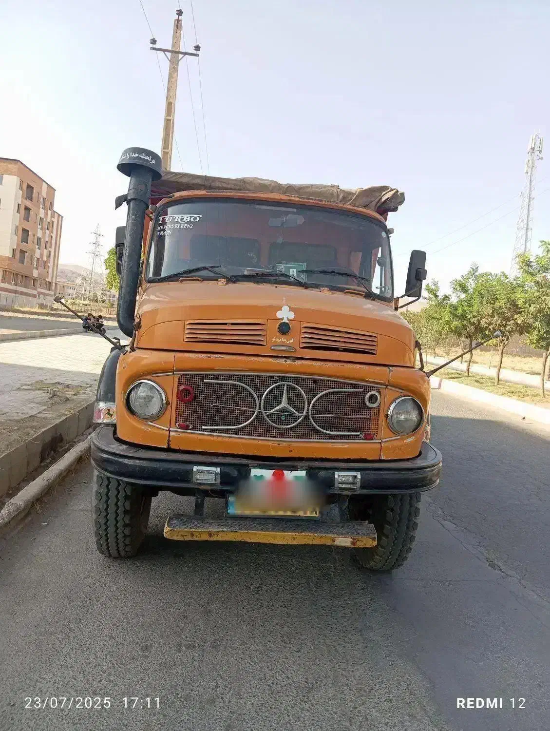 بنز تک کمپرسی مدل ۱۳۶۵ 1986|خودرو سنگین|نهاوند, |دیوار