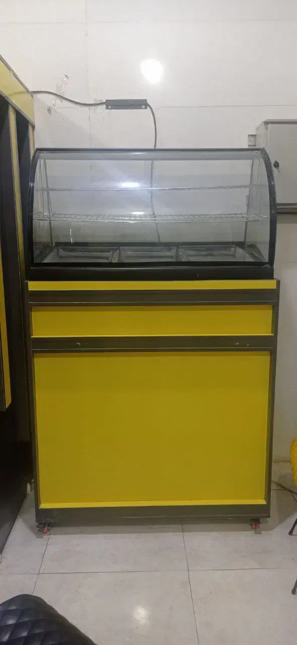 کانتر و گرمکن ۳ سینی دو طبقه نو|کافیشاپ و رستوران|بم, |دیوار