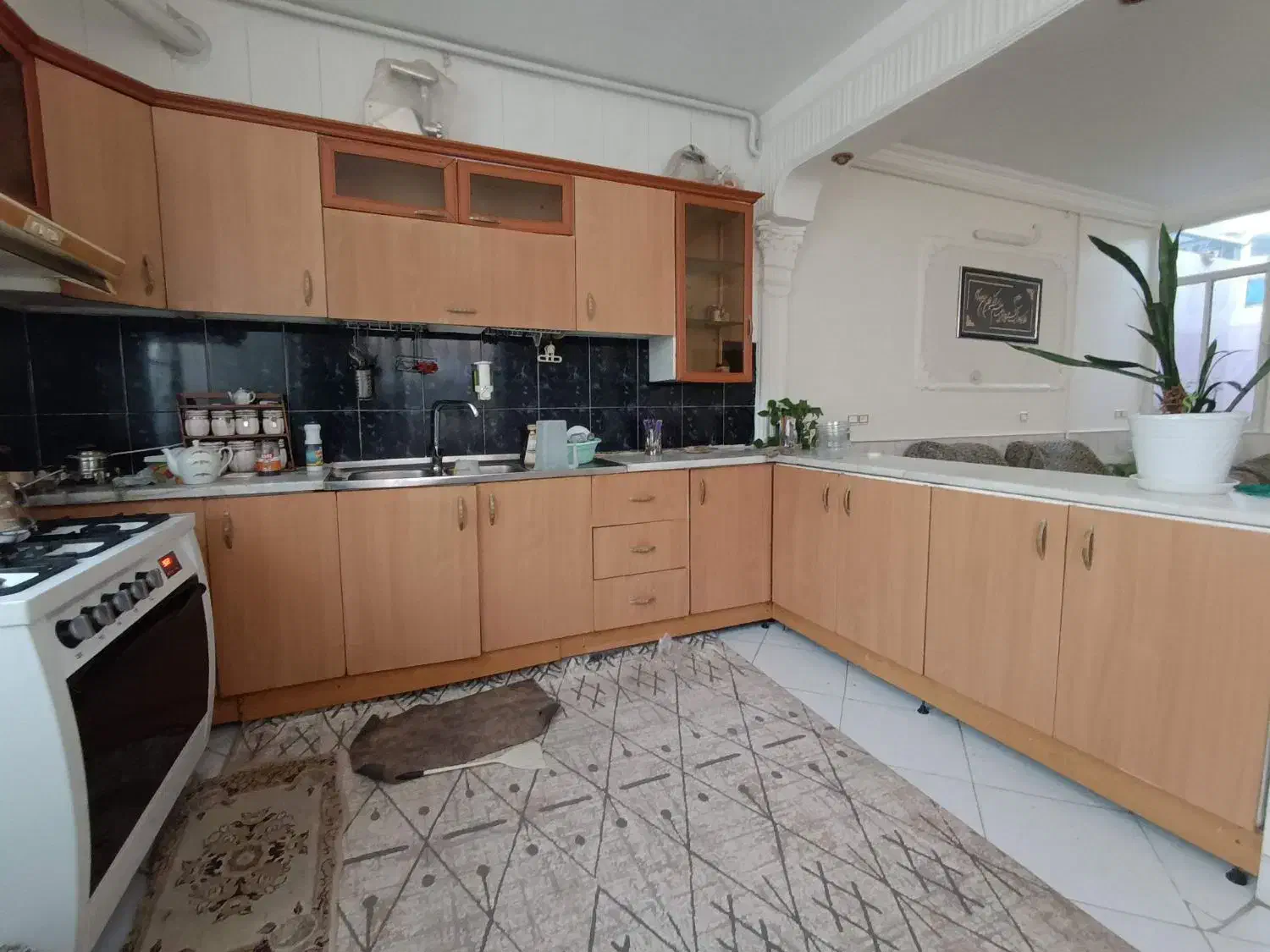 کابینت|آب‌چکان و نظم‌دهنده ظروف|نیشابور, تریا پارک|دیوار