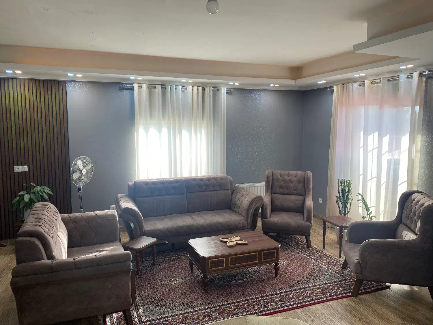 مبل هفت نفره|مبلمان خانگی و میز عسلی|فرح آباد, |دیوار