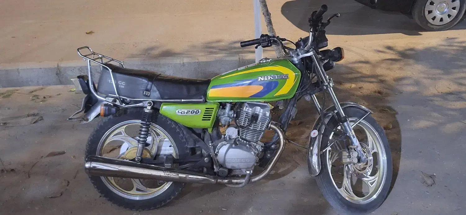 ۲۰۰ نیکتاز مدل ۹۷|موتورسیکلت|تویسرکان, |دیوار