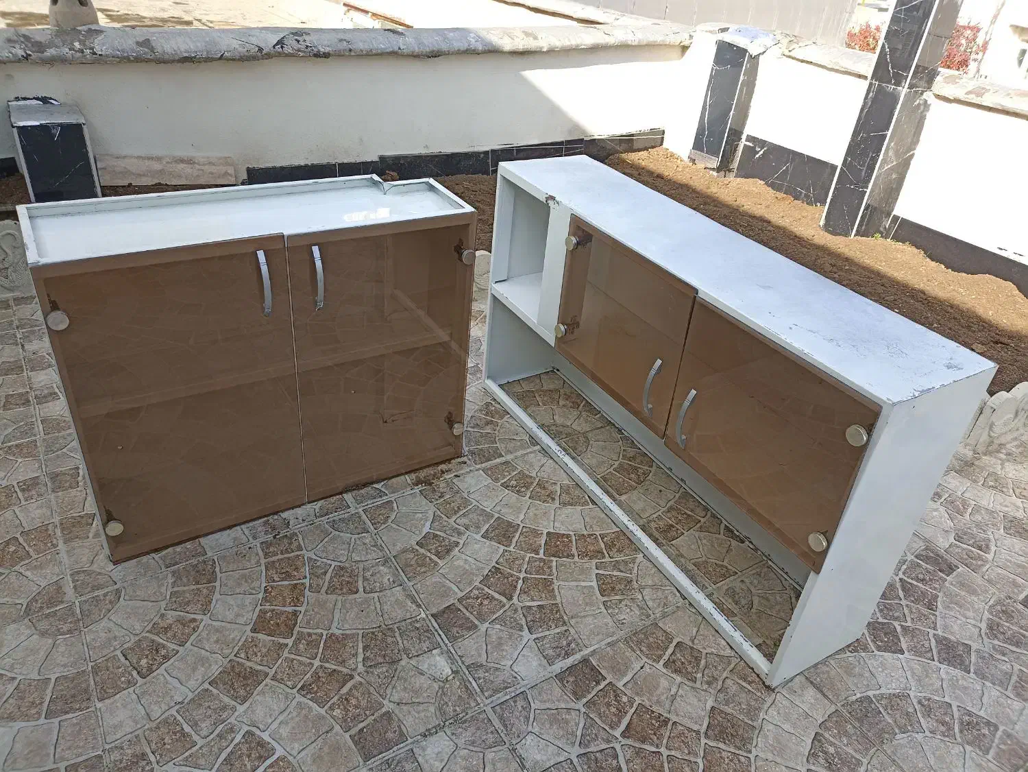 کابینت فلزی درب شیشه. هوایی|مصالح و تجهیزات ساختمان|مریوان, |دیوار