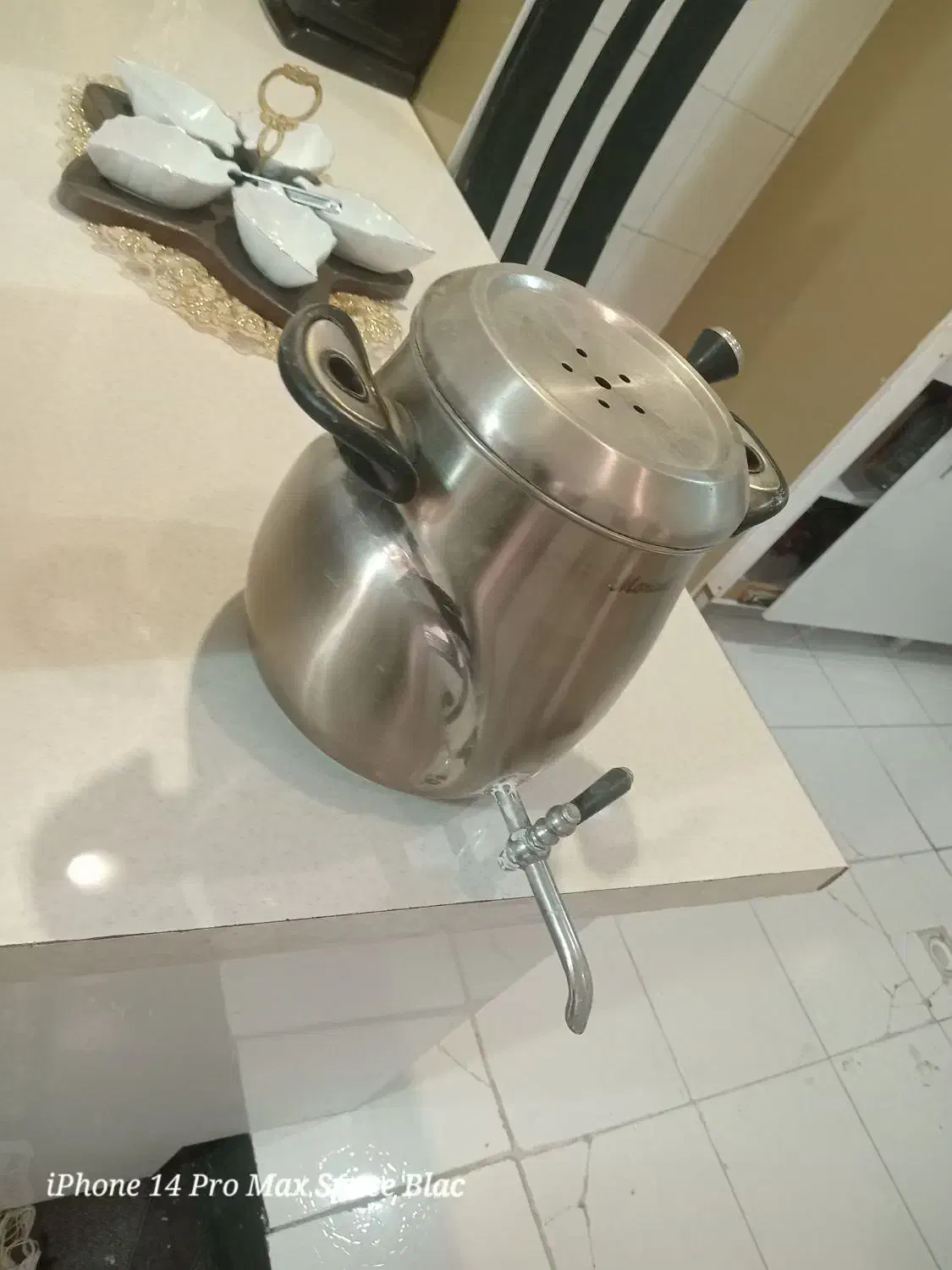 کتری شیر دار در حد نوو|قوری، کتری، قهوهساز دستی|کرج, حصارک بالا|دیوار