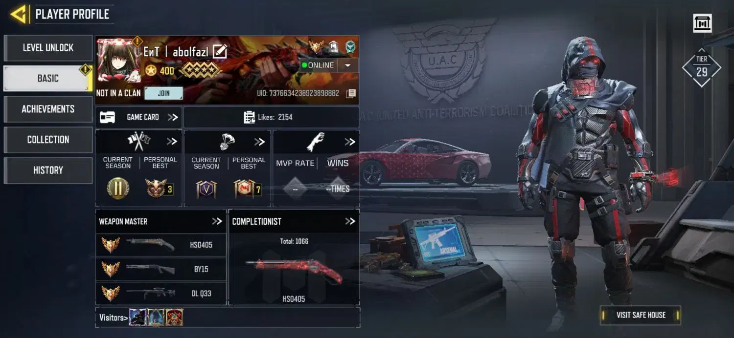 اکانت|کنسول، بازی ویدئویی و آنلاین|سنگر, |دیوار