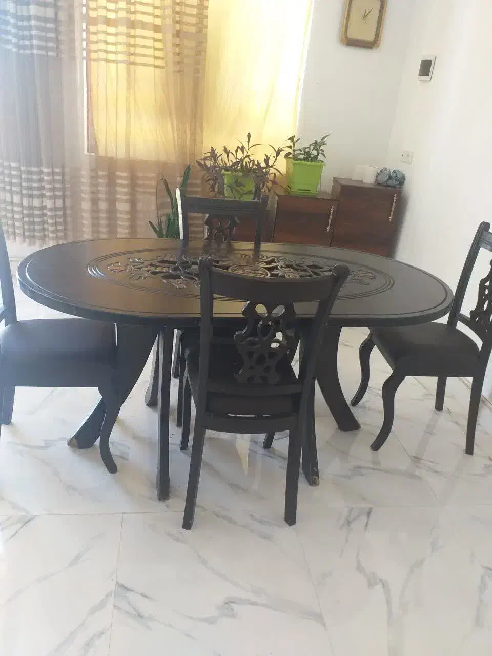 میز غذاخوری 4 نفره|میز و صندلی غذاخوری|الشتر, |دیوار