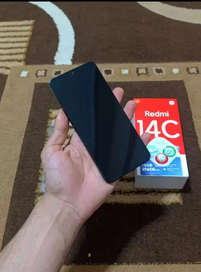 شیائومی ردمی ۱۴C با رام۸وحافظه۲۵۶|موبایل|رشت, شهرک شهید عباسپور|دیوار