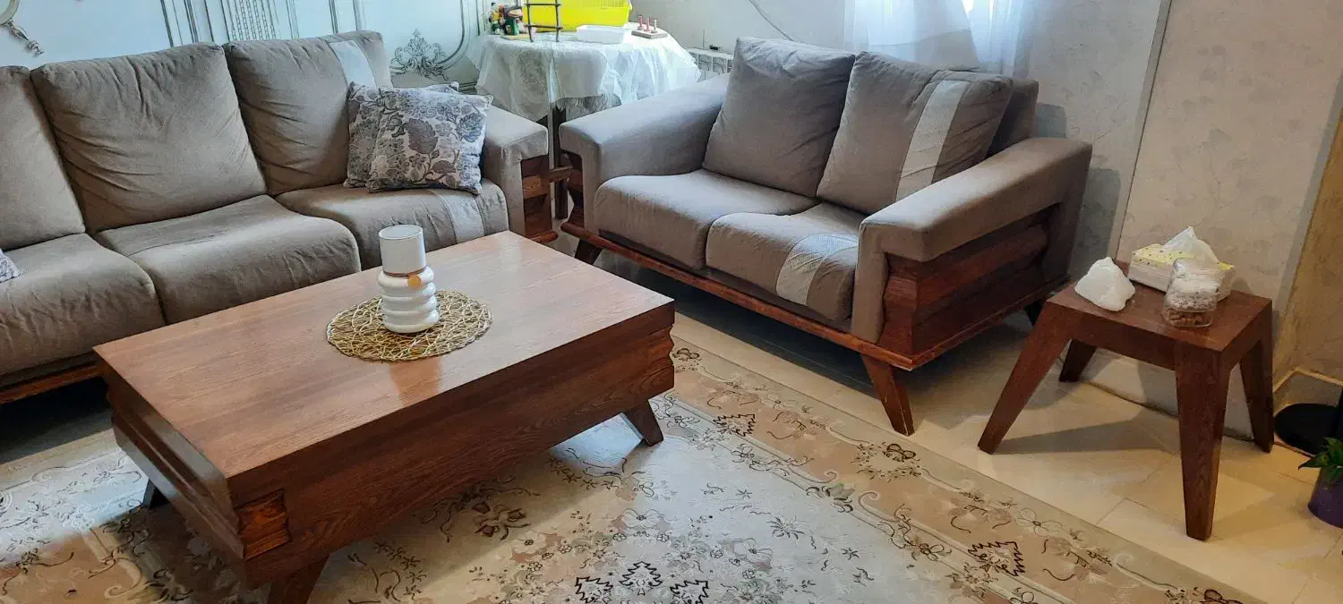 مبل ۷نفره|مبلمان خانگی و میز عسلی|محمدشهر, شهرک پیام (مهرالبرز)|دیوار