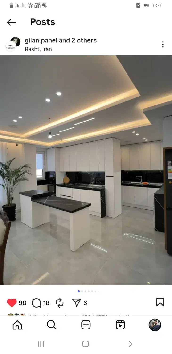 کابینت کمد ام دی اف|جاکفشی، کمد، دراور|رشت, لاکان|دیوار