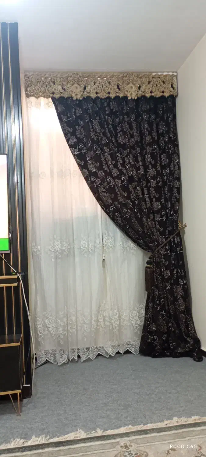 پرده شیک در حد نو|پرده، رانر، رومیزی|اهواز, کوی فرهنگیان ۱|دیوار