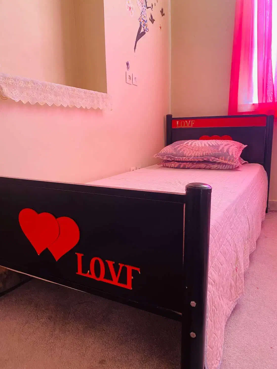 تخت خواب یک نفره|تخت و سرویس خواب|دامغان, |دیوار