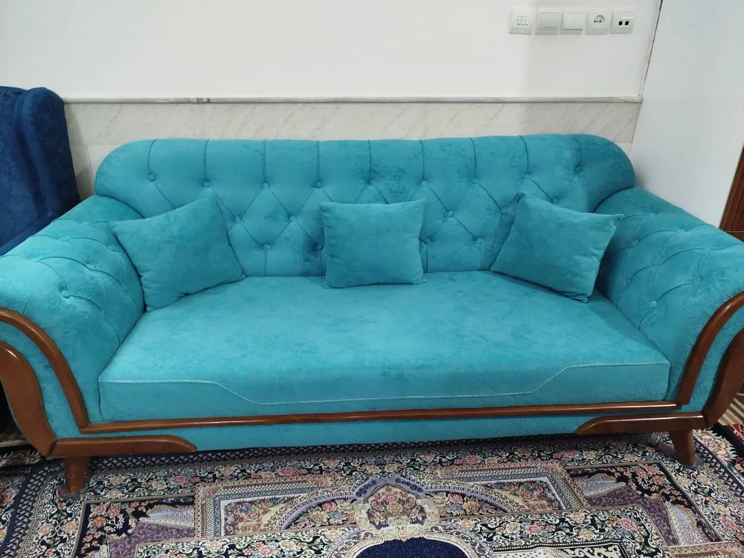 مبل راحتی 8نفره در نو|مبلمان خانگی و میز عسلی|قم, قلعه کامکار|دیوار