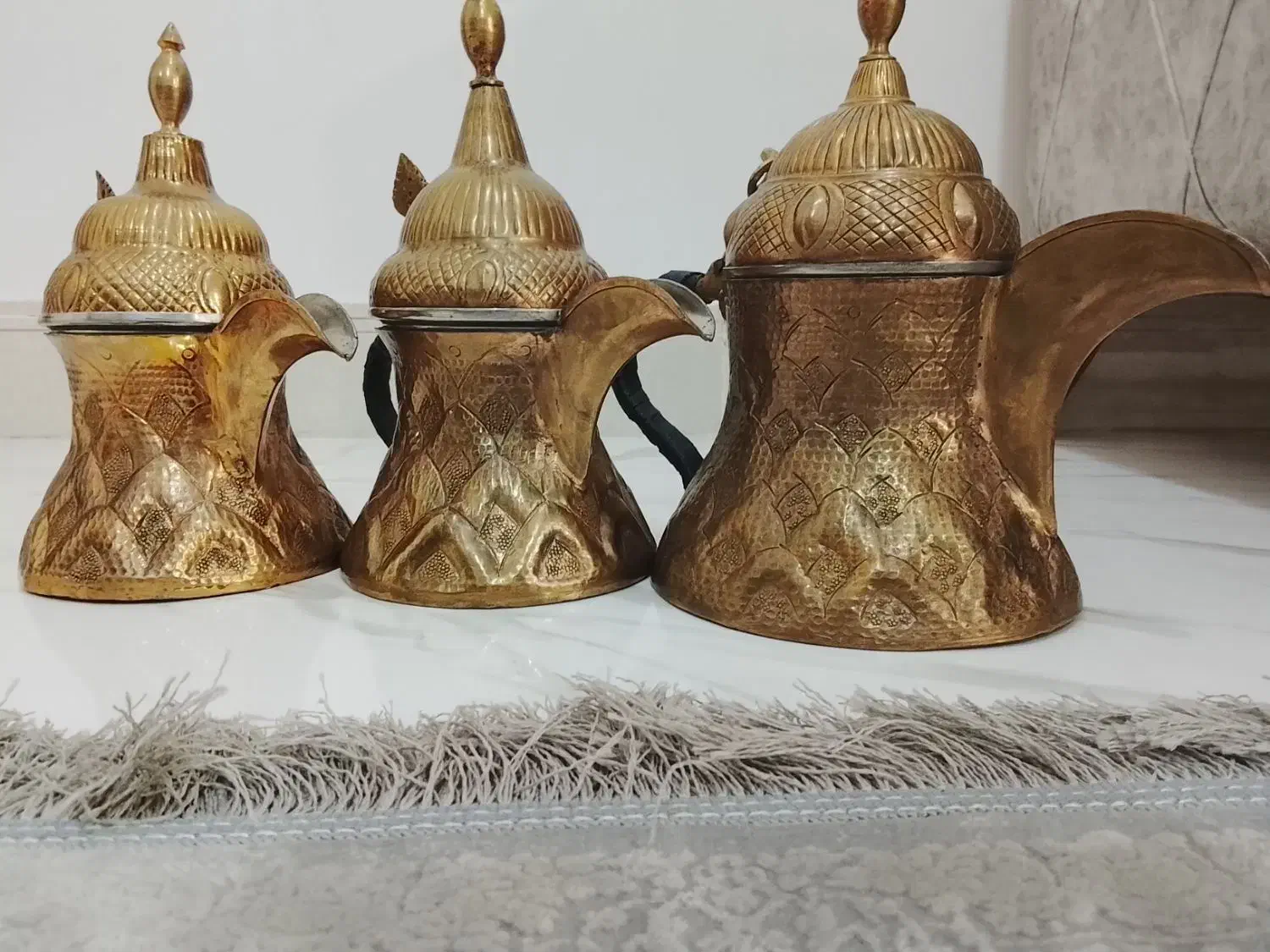 ست دله قدیمی|قوری، کتری، قهوه‌ساز دستی|آبادان, |دیوار