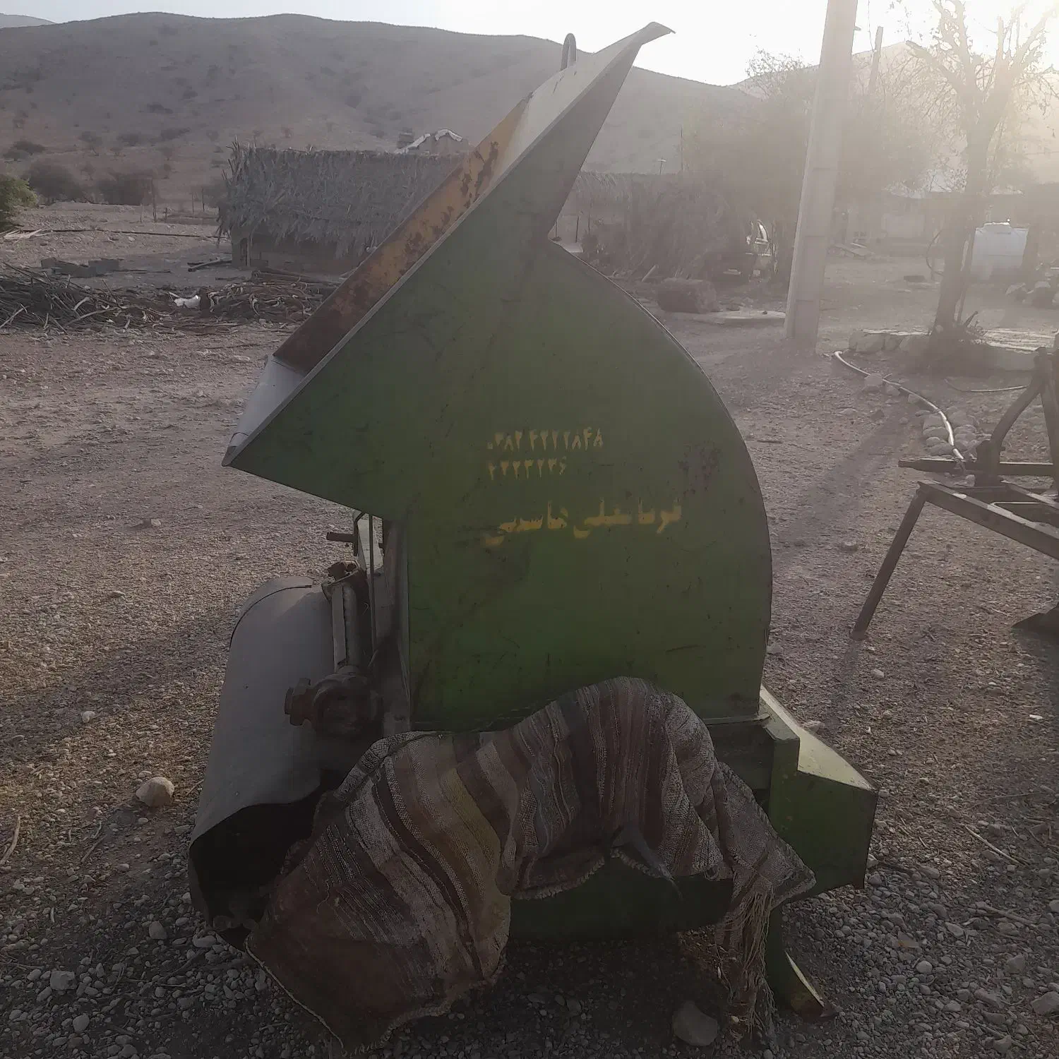 خرمنکوب .کاهکوب پشت تراکتوری|ماشینآلات صنعتی|افزر, |دیوار