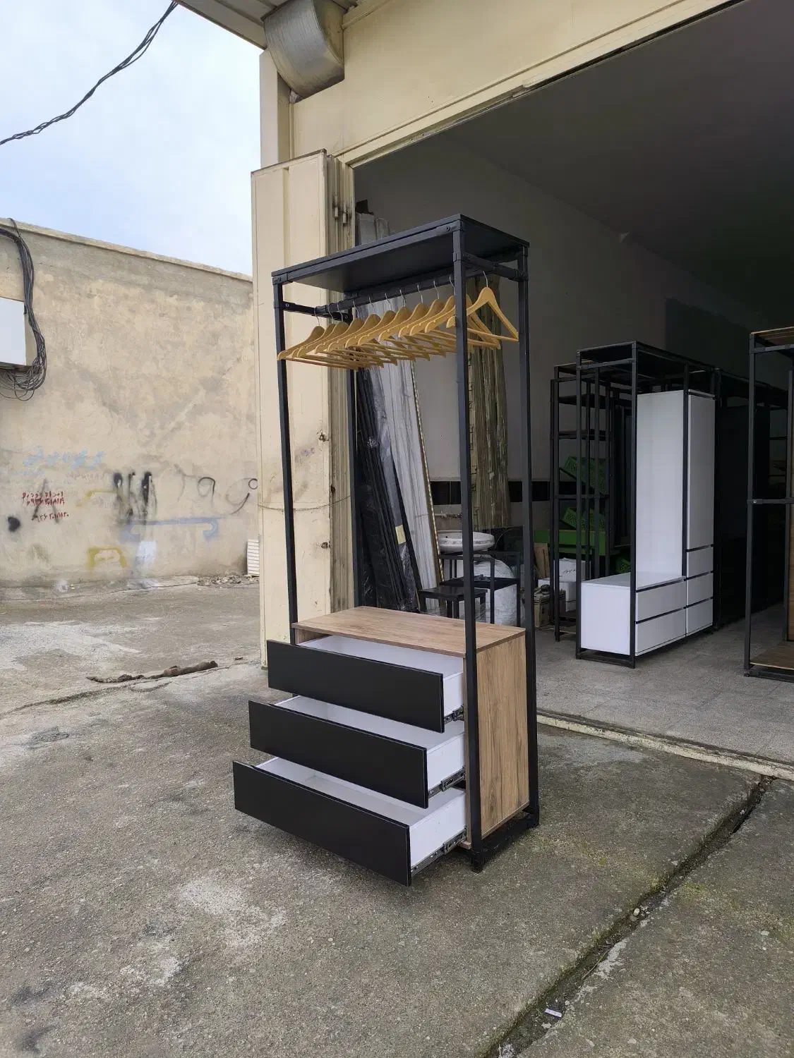 رگال لباس کد (88) کمد/کشو/ آویز|جاکفشی، کمد، دراور|خرم‌آباد, |دیوار