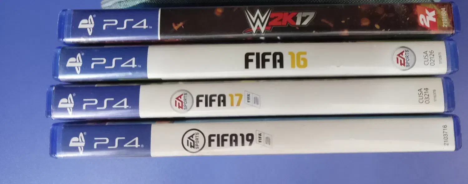 دیسک های FIFA و WWE|کنسول، بازی ویدئویی و آنلاین|تهران, قصر فیروزه ۲|دیوار
