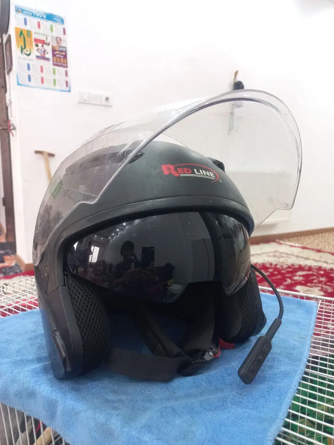 فروش فوری کلاه کاسکت بلوتوثی|قطعات یدکی و لوازم جانبی|گالیکش, |دیوار