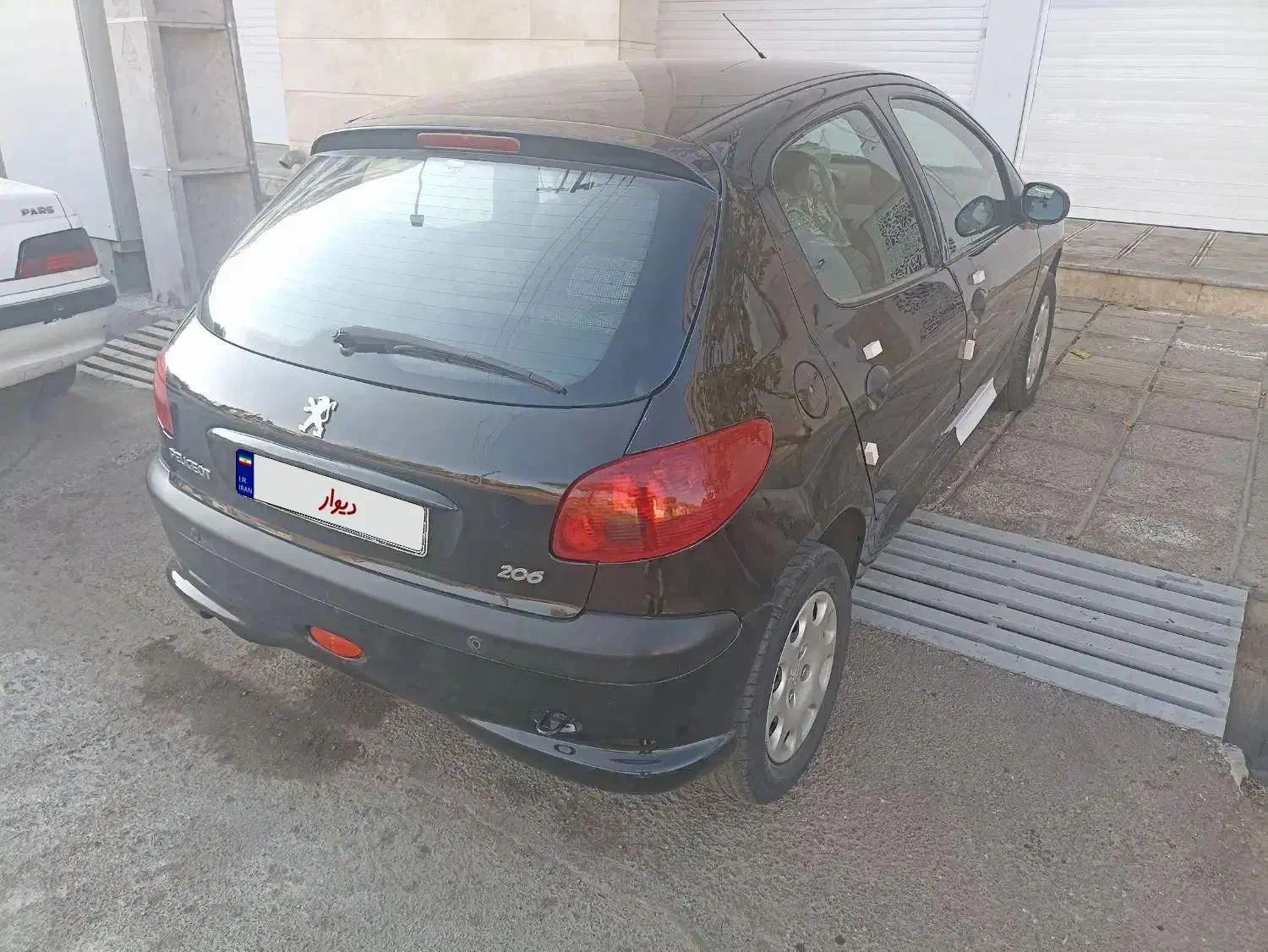 پژو 206تیوفایو مدل 96|خودرو سواری و وانت|شیراز, صاحب الزمان|دیوار