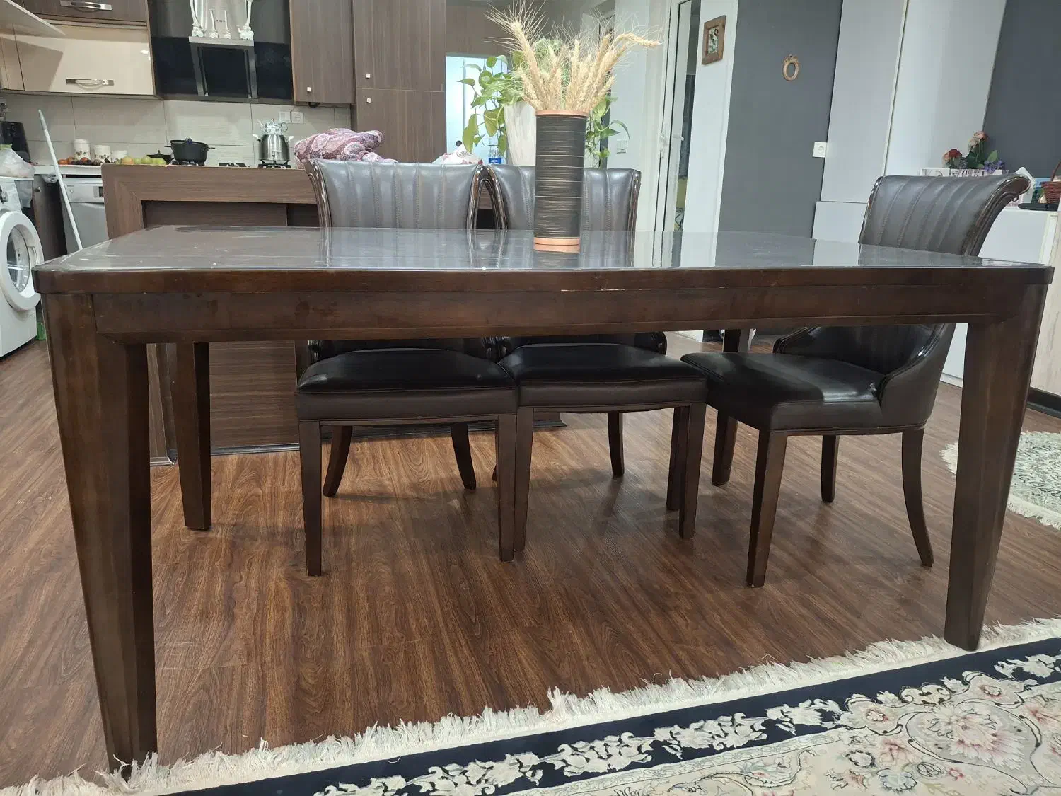 میز غذاخوری ۶نفره چوب راش|میز و صندلی غذاخوری|اهواز, کیانپارس |دیوار