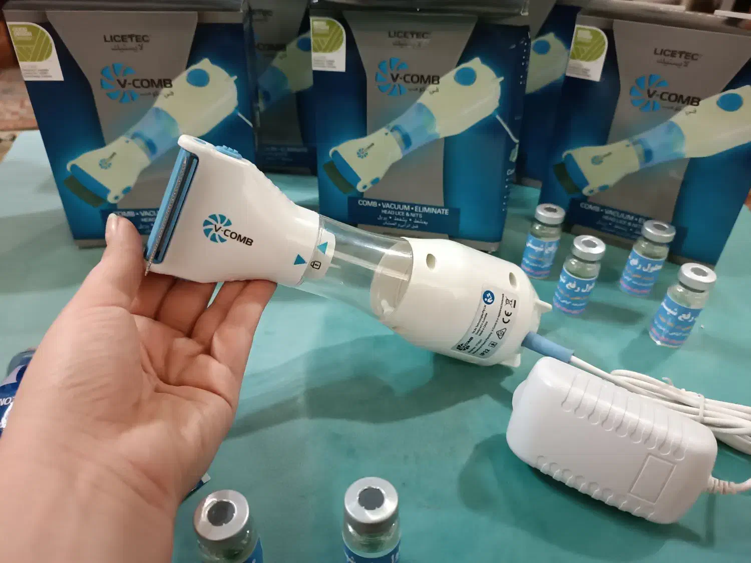 دستگاه شپشگیر برقی اصل|آرایشی، بهداشتی، درمانی|خان ببین, |دیوار