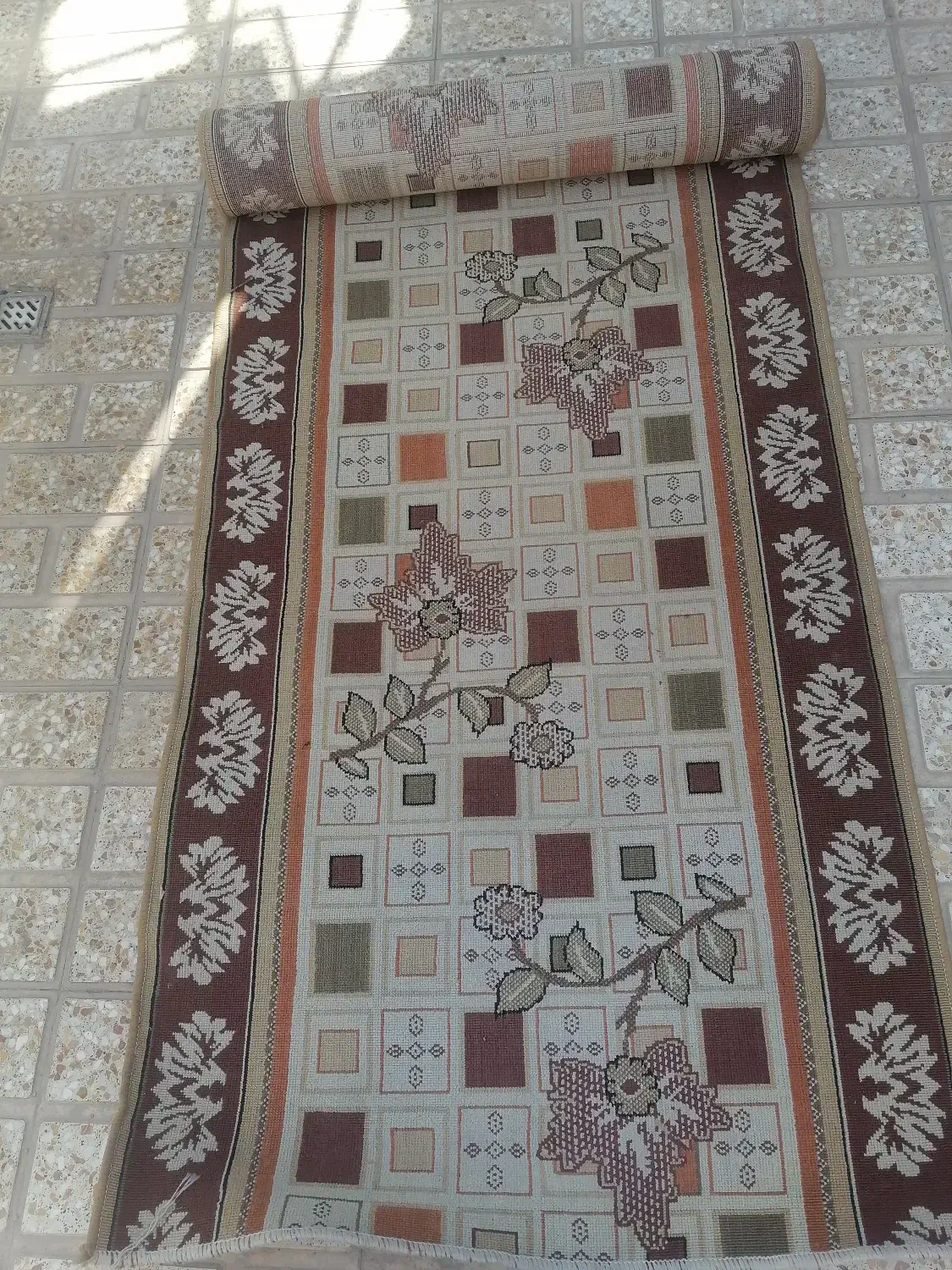 کناره گلیم فرش|فرش|پیشوا, |دیوار