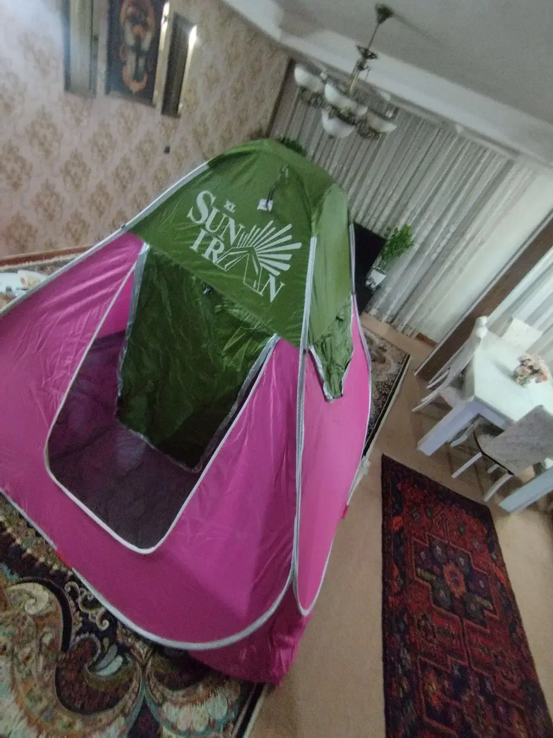 چادر مسافرتی 12نفره|کوهنوردی و کمپینگ|کرج, حصارک بالا|دیوار