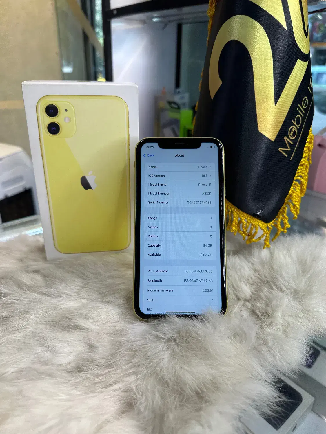 آیفون11 حافظه64گیگ باطری80درصد پلمپ بدون بازشدگی|موبایل|تبریز, |دیوار