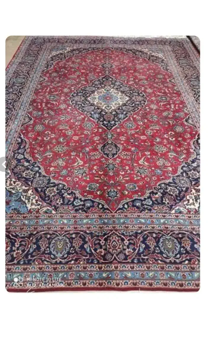 دو تخته فرش دستباف کاشان ۱۲ متری|فرش|قم, زنبیل آباد|دیوار