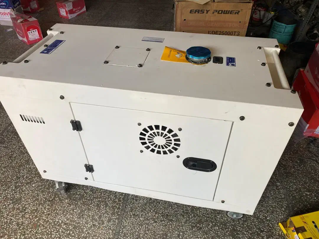 موتور برق 9کاوا سوپر سایلنت دیزل  ریموت دار|ماشین‌آلات صنعتی|لاران, |دیوار