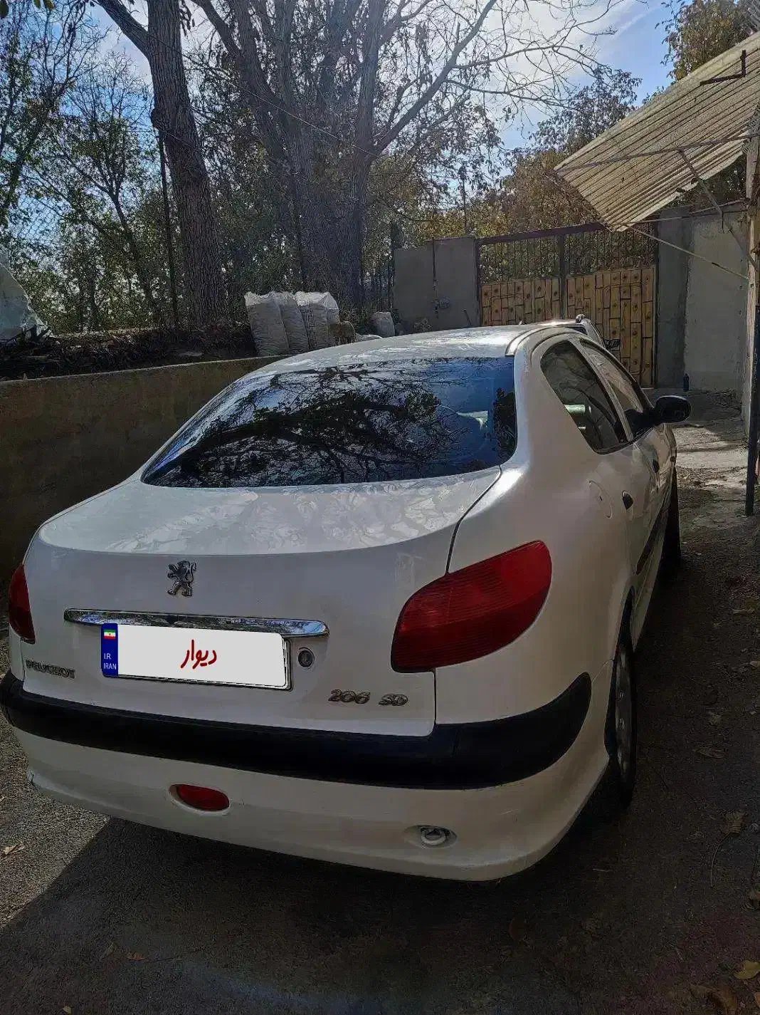 V8 206 sd مدل90|خودرو سواری و وانت|تویسرکان, |دیوار